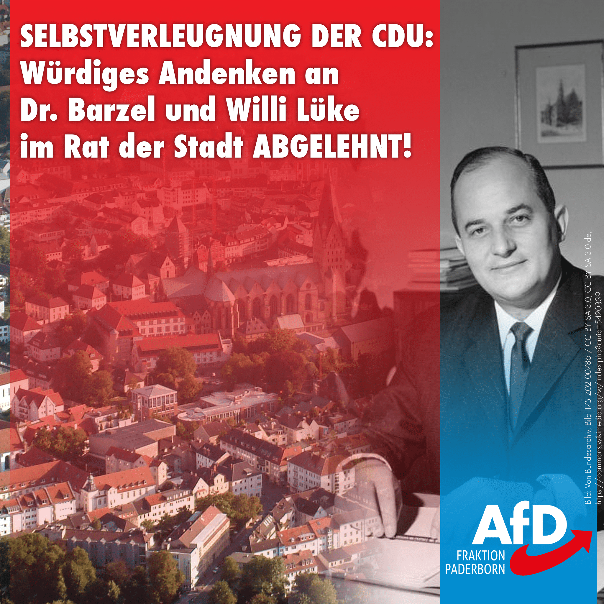 Du betrachtest gerade Vollkommene Selbstverleugnung der Paderborner CDU ist erreicht!