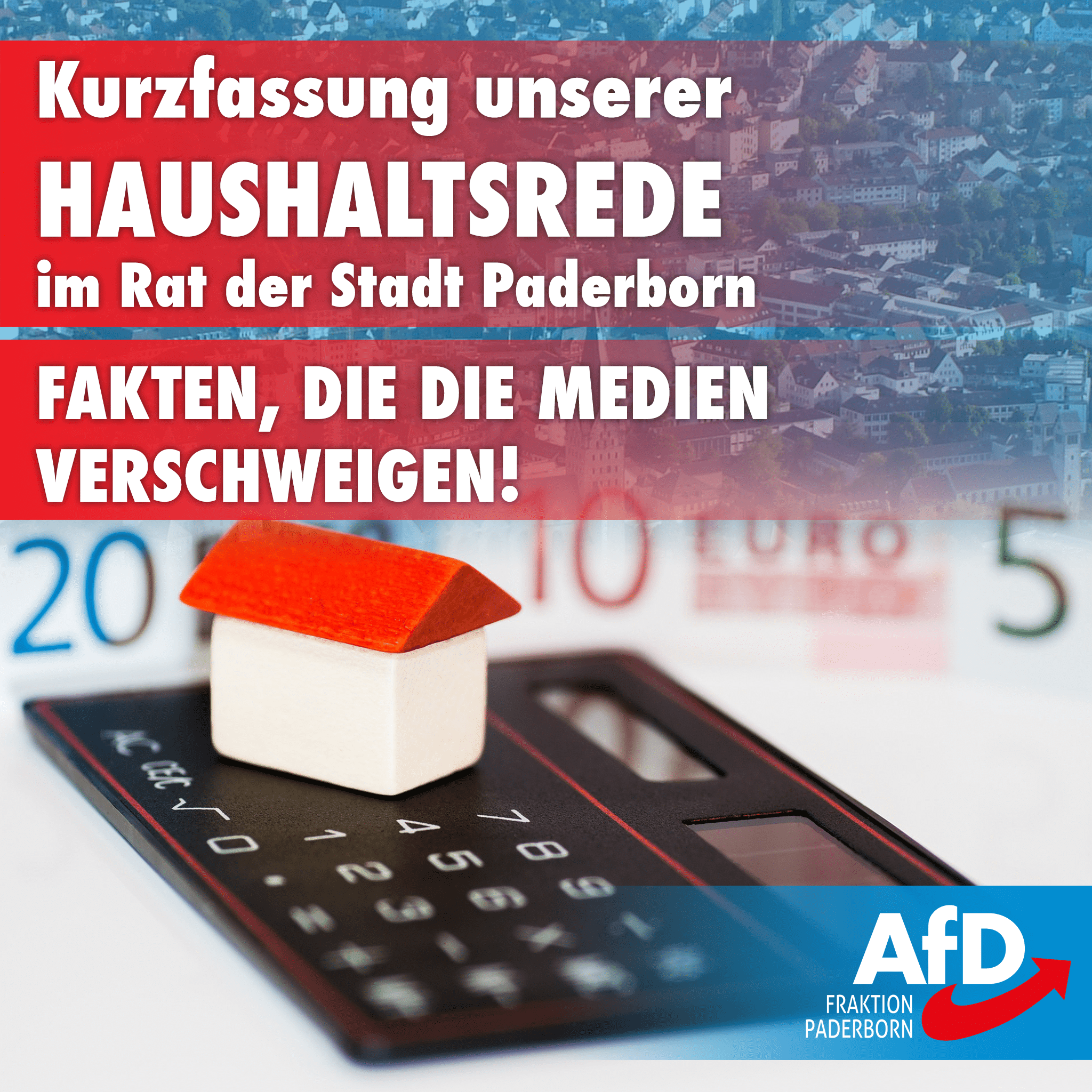 Du betrachtest gerade Unsere Haushaltsrede in kurz – was verschwiegen wurde.