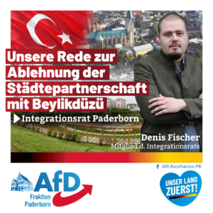 Mehr über den Artikel erfahren Rede zur Ablehnung der Städtepartnerschaft