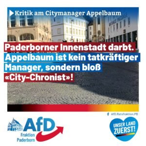 Mehr über den Artikel erfahren City-Manager versagt: Paderborner Innenstadt darbt