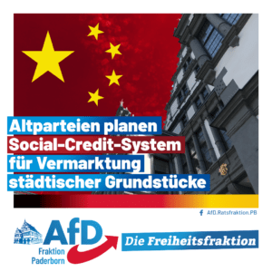 Mehr über den Artikel erfahren Altparteien planen Social Credit System für städt. Grundstücke
