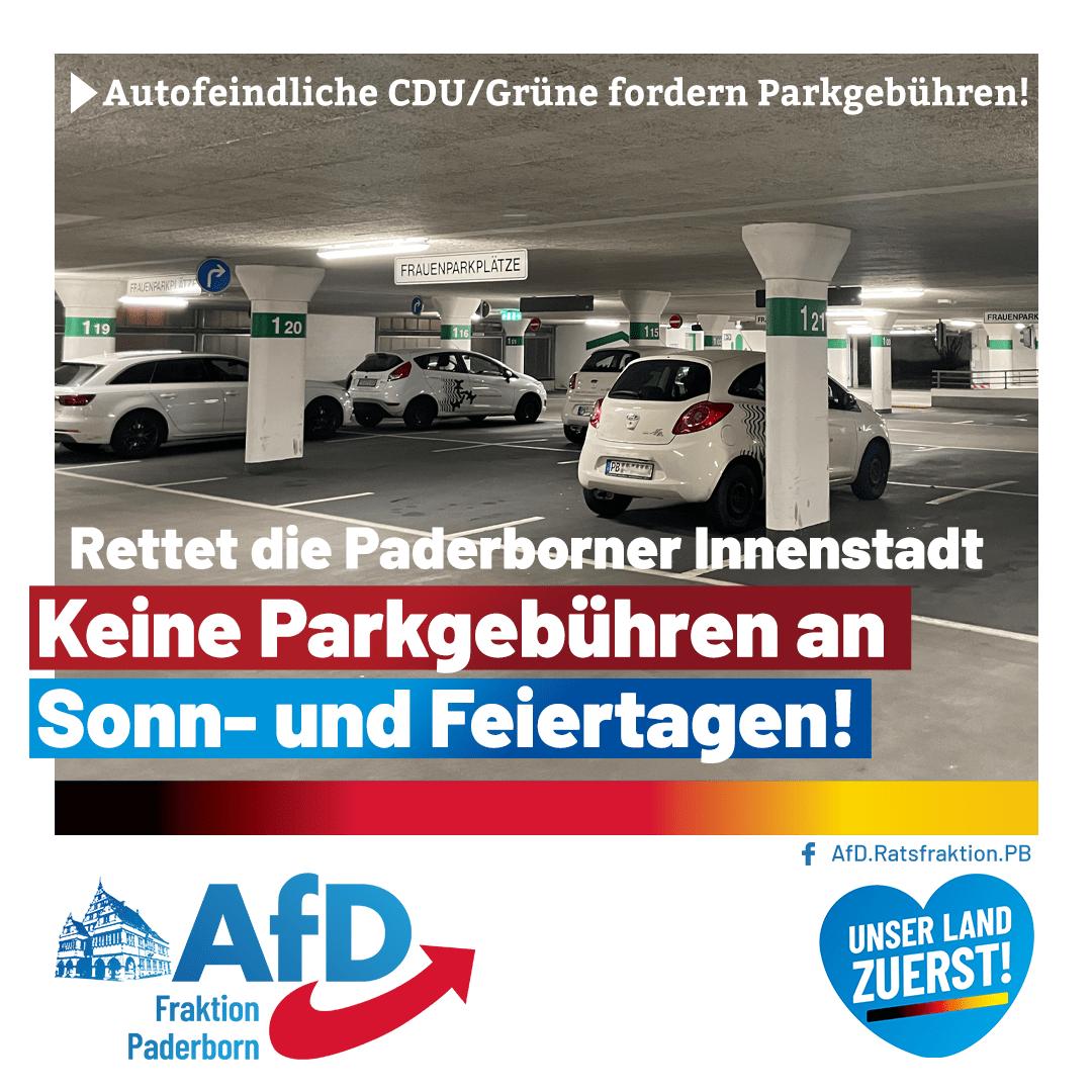 Du betrachtest gerade Gegen Parkgebühren an Sonn- und Feiertagen!