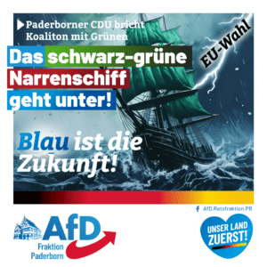 Mehr über den Artikel erfahren CDU kündigt Koalition mit Grünen im Paderborner Rat auf!