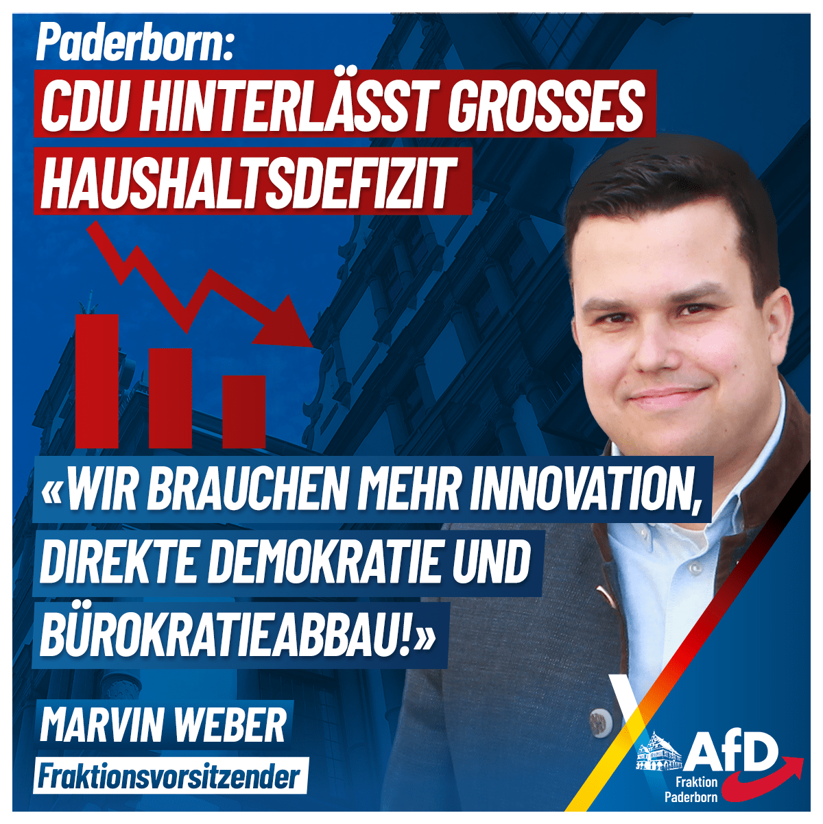 Du betrachtest gerade Paderborns Wirtschaft stagniert und der städt. Haushalt ist am Boden